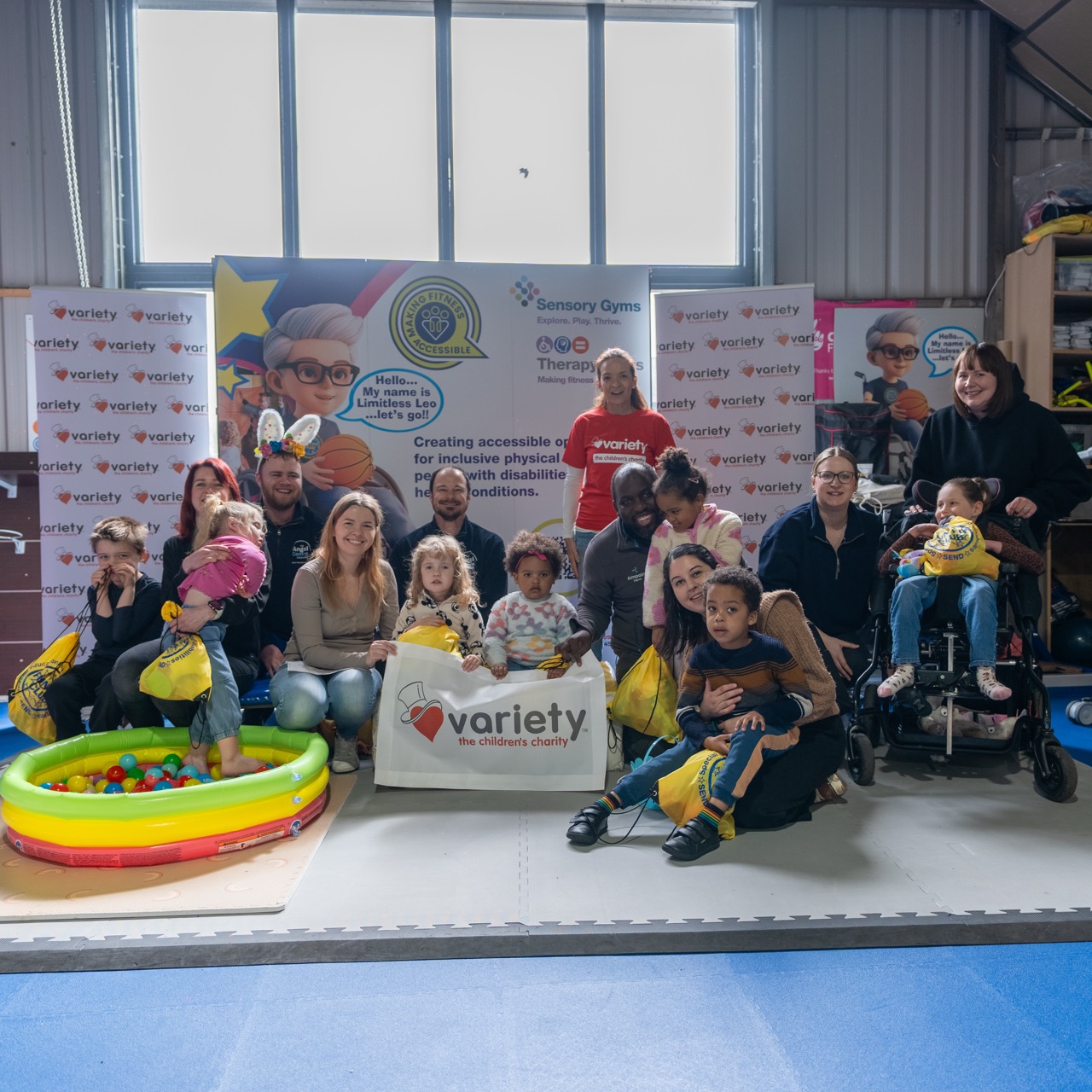 Sensory gym space and facilities